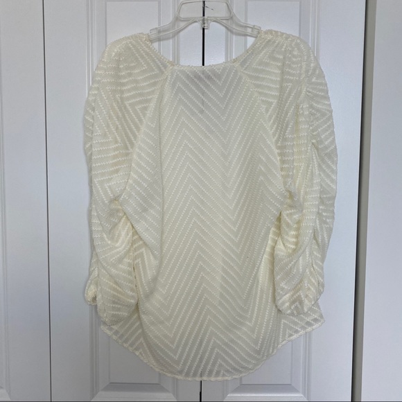 NWT Anthropologie Dolan Left Amy Shirred Blouse - Picture 5 of 5